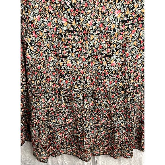 NWT BB Dakota Steve Madden Black Ditsy Dress, size XXL - Picture 5 of 10